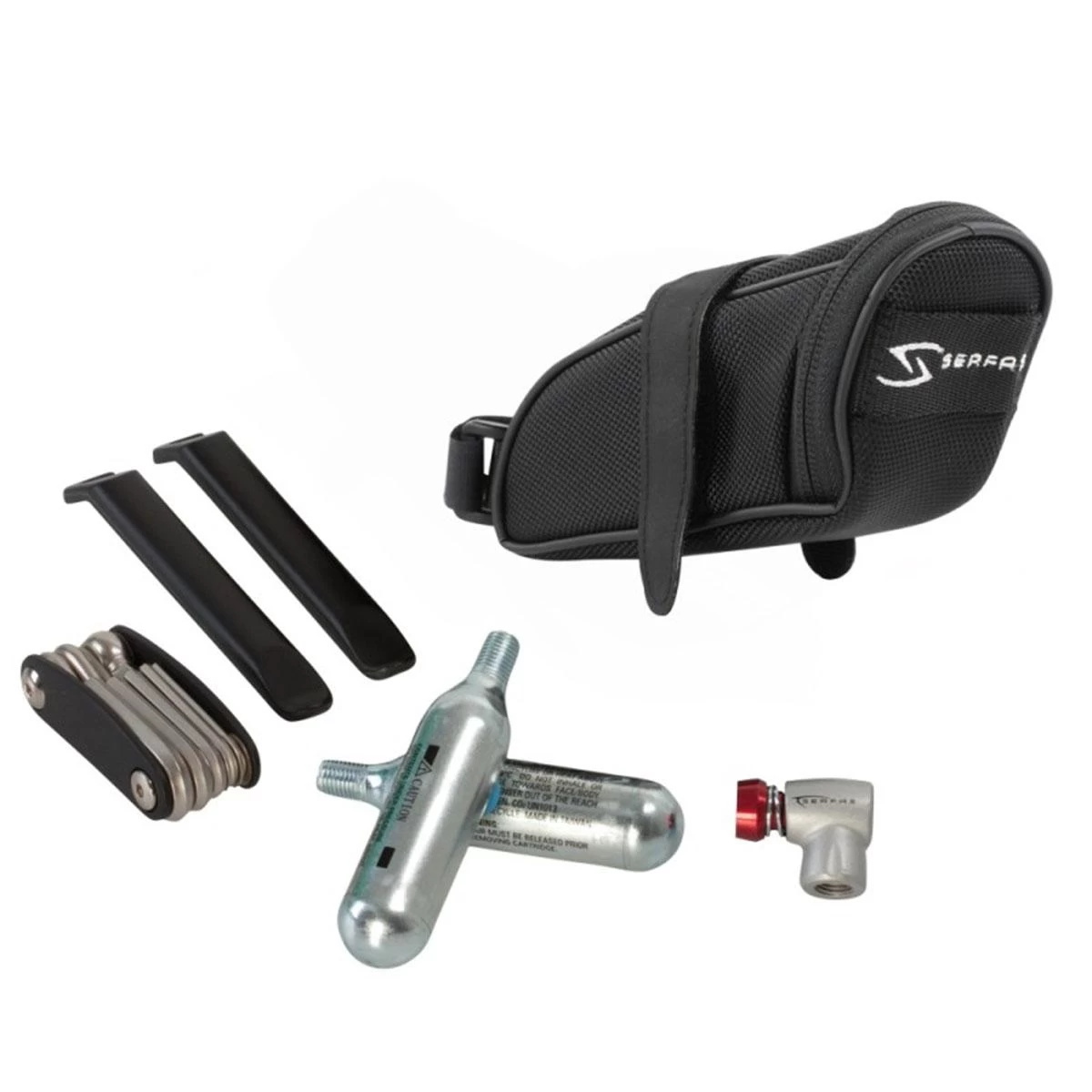 Serfas Seat-Bag & Multi-Tool Combo Pack 3 Serfas Seat-Bag & Multi-Tool Combo Pack
