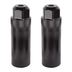 Black Ops Lead Foot Steel Axle BMX Pegs