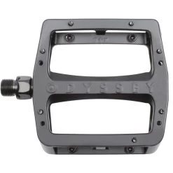 Odyssey Grandstand Pedals Platform Aluminum 9/16in Black 9 Odyssey Grandstand Pedals Platform Aluminum 9/16in Black -Cycling Equipment Store PD9145 03 56665.1682467456