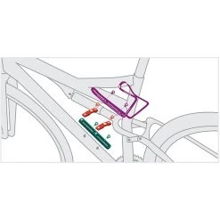Wolf Tooth Components B-RAD Half Bottle Cage Adapter -Cycling Equipment Store RK1405 03 66003.1681538583
