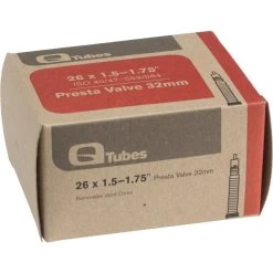 Q-Tubes 26" X 1.5-1.75" 32mm Presta Valve Tube 152g -Cycling Equipment Store TU6852 69018.1682622867