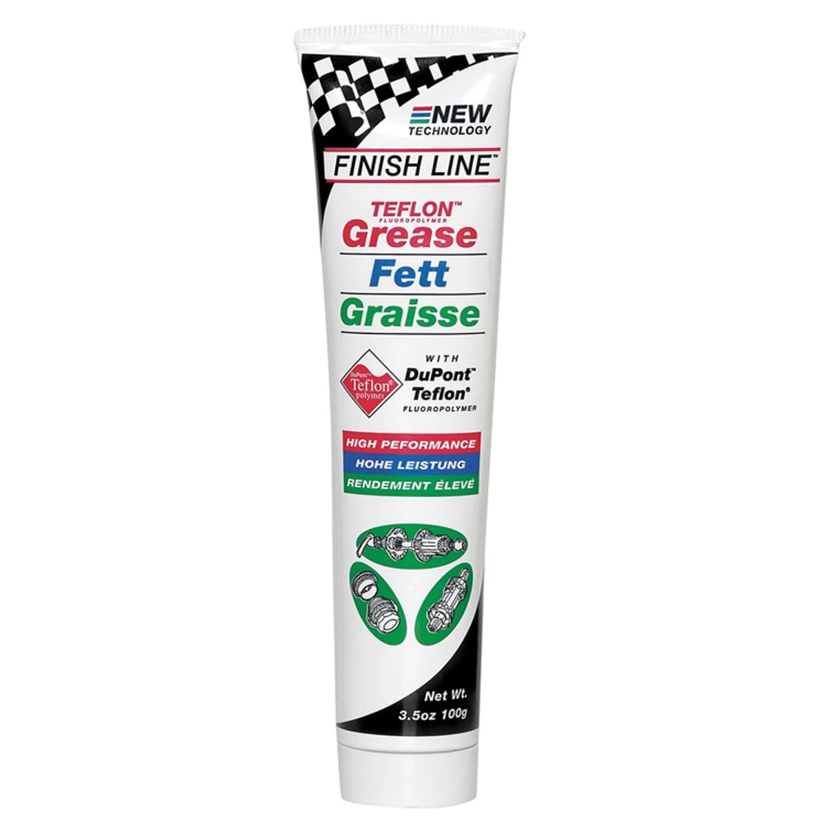 Finish Line Teflon Grease Tube 3.5oz 3 Finish Line Teflon Grease Tube 3.5oz