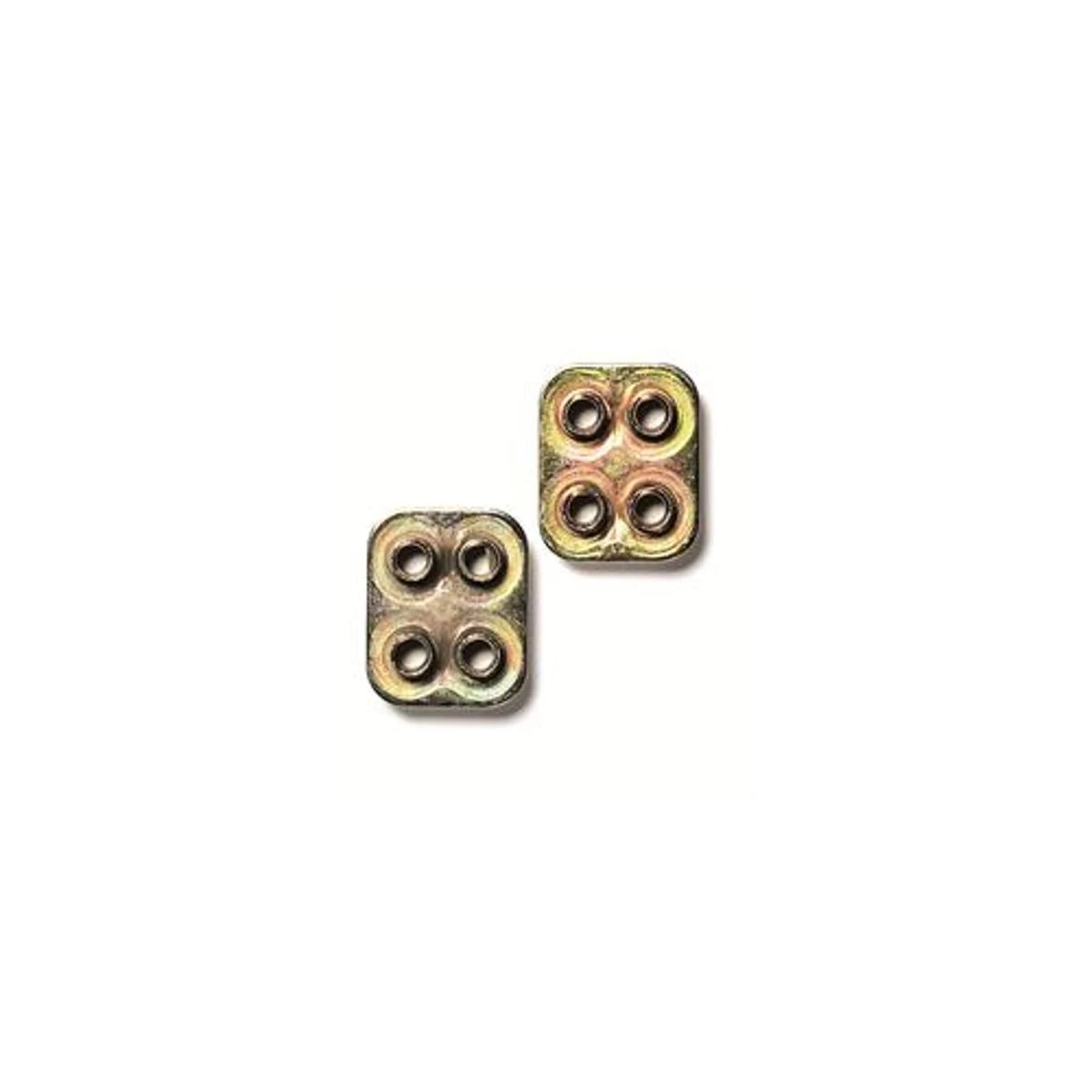 Sidi Drako Cleat Plate Pair Gold 4 Sidi Drako Cleat Plate Pair Gold - Image 2
