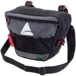 Axiom Seymour Oceanweave P4 Handlebar Bag Black/Gray